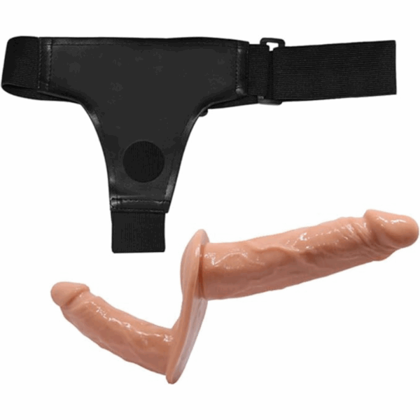 qr23 double head strap on dildo