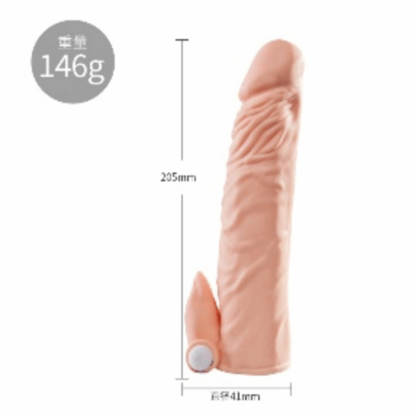 qr34 8in penis condom extender