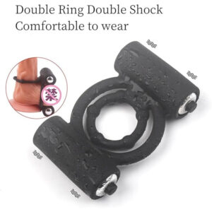 qr36 double ring cock ring
