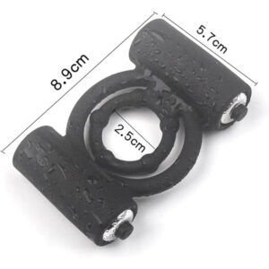 qr36 double ring cock ring