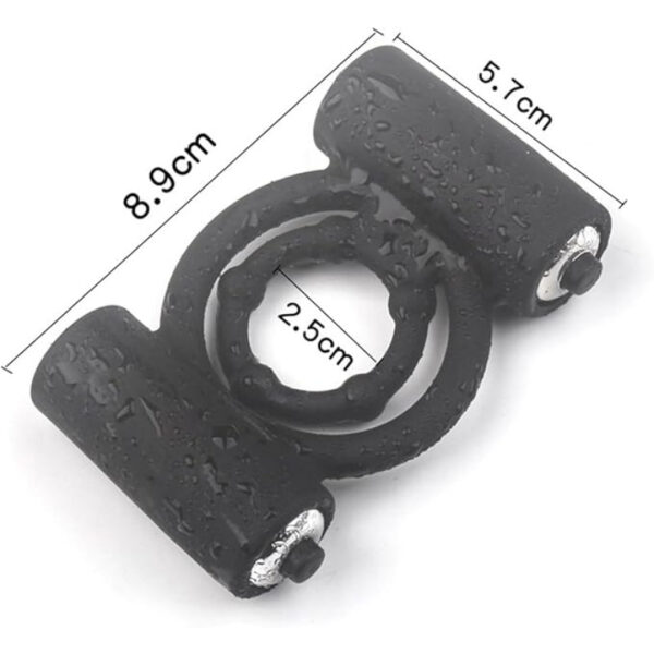 qr36 double ring cock ring