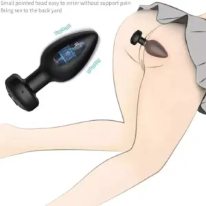 qr46 butt plug silicone anal